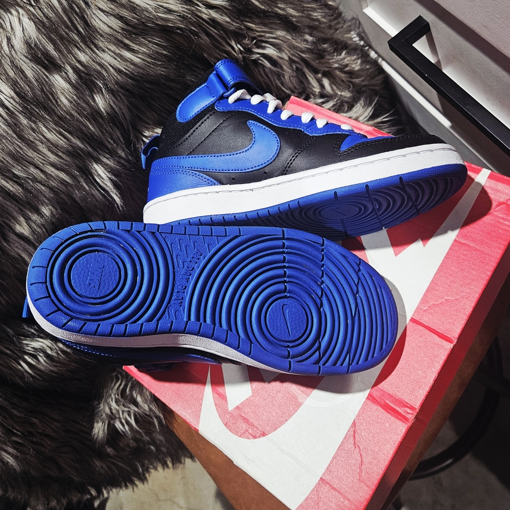 Nike Kids' Blue and Black Sneakers